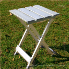 Tabouret se pliant d&#39;alliage d&#39;aluminium portatif extérieur, tabouret de barbecues de pêche